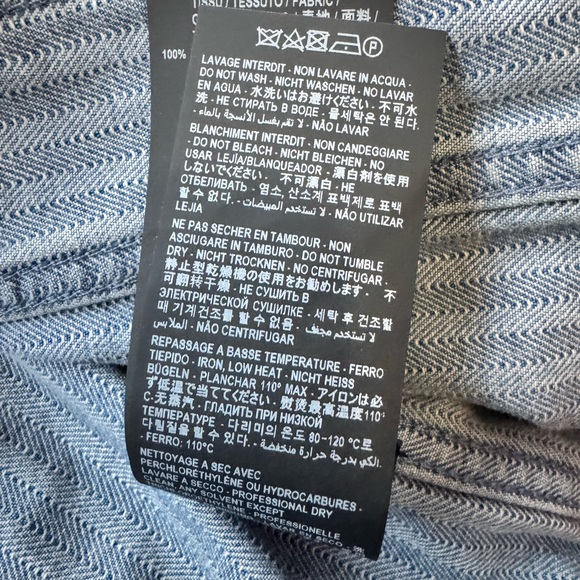 Saint Laurent Degrade Denim Trucker Jacket $1,190 - Picture 12 of 12